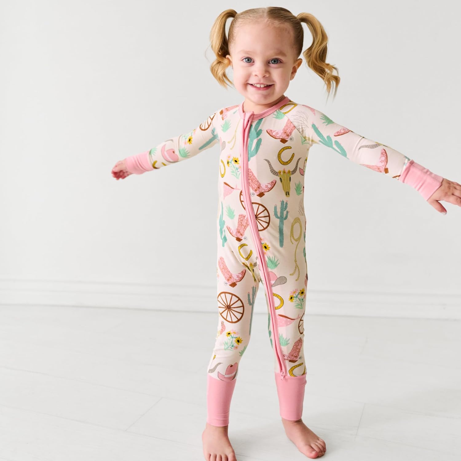 Little Sleepies Pajamas for Baby Boys & Girls, Viscose from Bamboo Baby Pajamas, Preemie & Newborn Sleepers, 2-Way Zipper PJs - Image 9