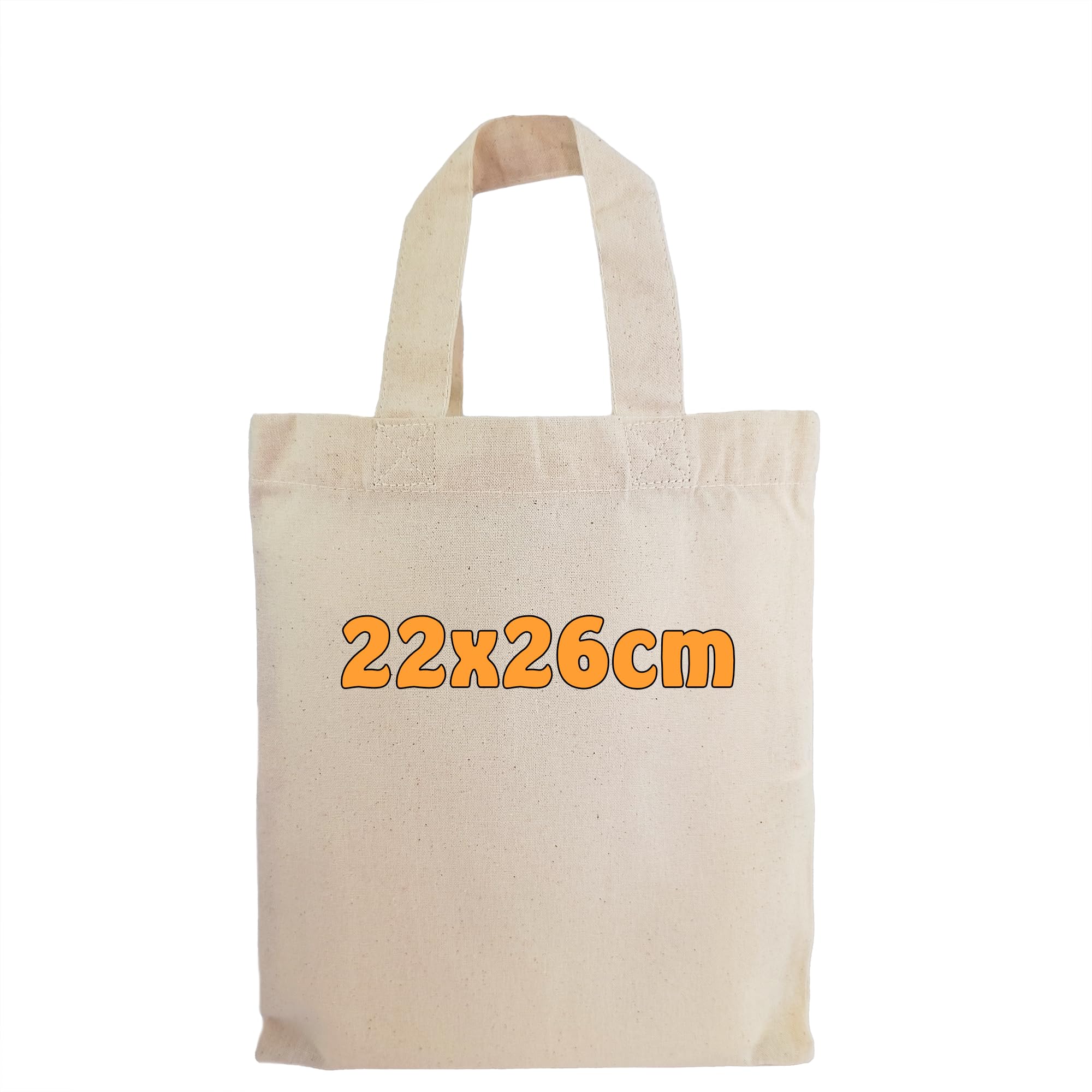 Cottonbagjoe (10, 25, 100, 400 Pack kleine Stoffbeutel zum Bemalen 22x26 cm – Apothekertasche aus 100% Baumwolle (140 g/m²), OEKO-TEX® STANDARD 100 – Baumwolltasche unbedruckt