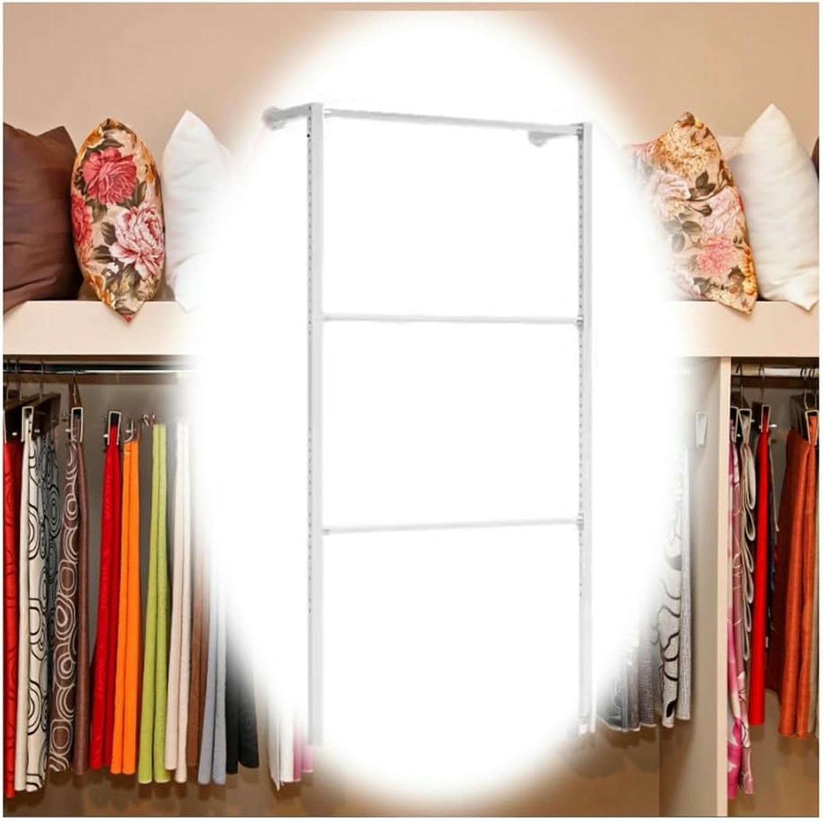 Échantillon de tissu et rouleau commercial : optimisez votre stockage avec le rack mural
