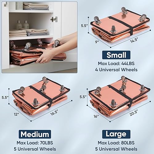 Miniatura 3 de BALEINE Bolsas de comestibles reutilizables sobre ruedas, bolsa de asas rodante, carrito de compras, mochila grande, carritos de compras para