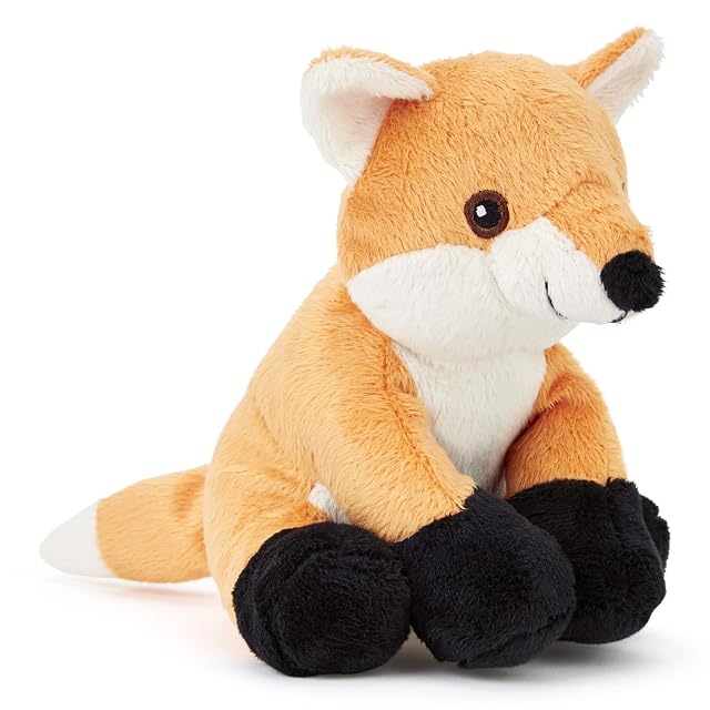 Zappi Co Peluches de Peluche 100% reciclados - Juguetes de Tela Suaves y acogedores, compañeros niños y recién Nacidos (13-15cm) (Zorro)