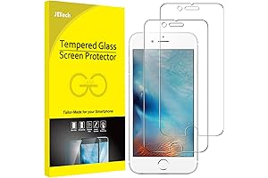 JETech Screen Protector for iPhone 6 Plus/ iPhone 6s Plus (2-Pack)