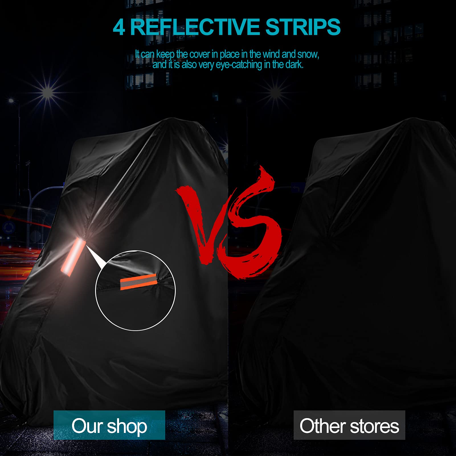 Housse De Voile Durable 420D, Résistante Aux UV, Imperméable Et