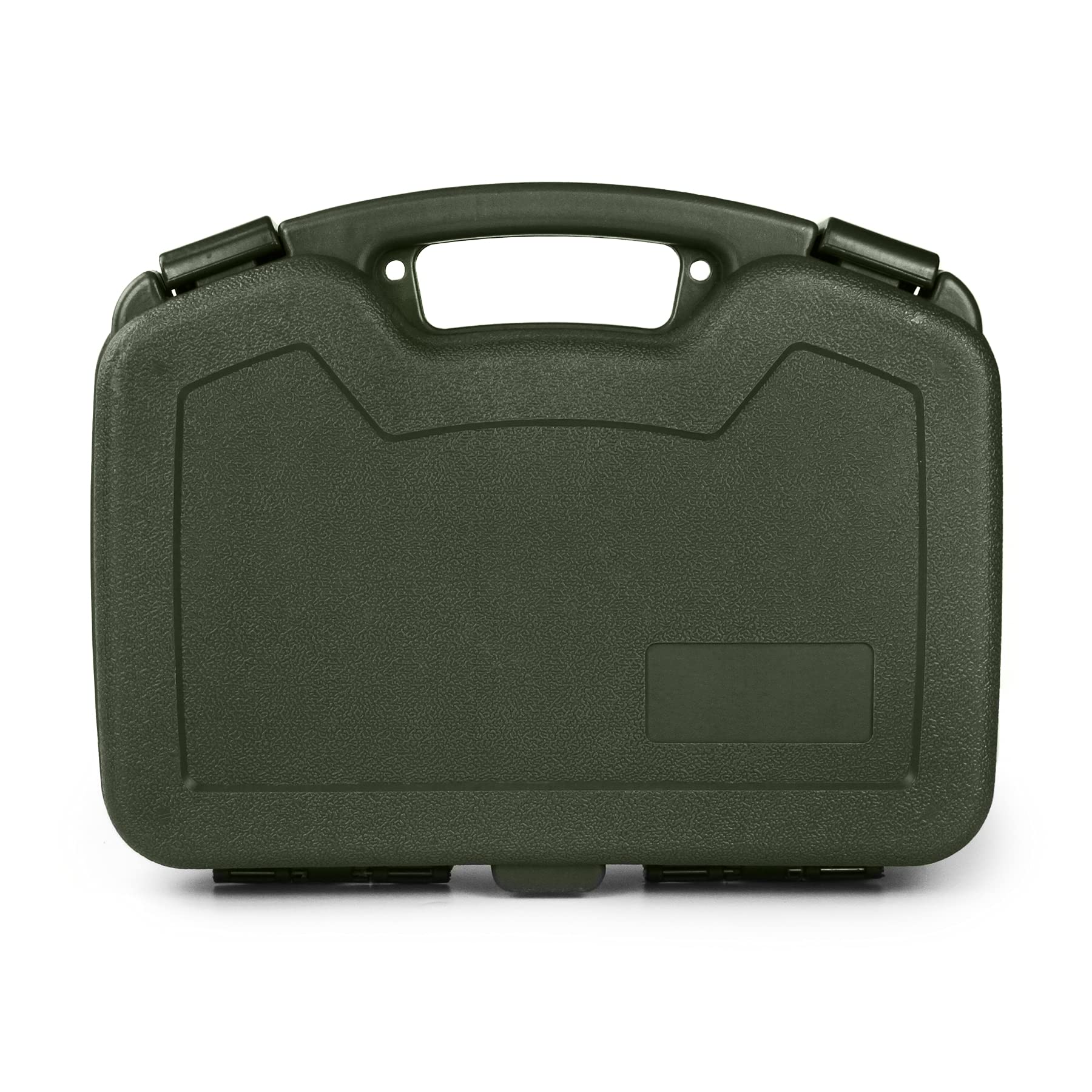 GUGULUZA Waffenkoffer für Pistolen mit Schaumstoffeinsatz, Abschließbar Wasserdicht Pistolenkoffer, 33.5 × 27 × 8.7 cm