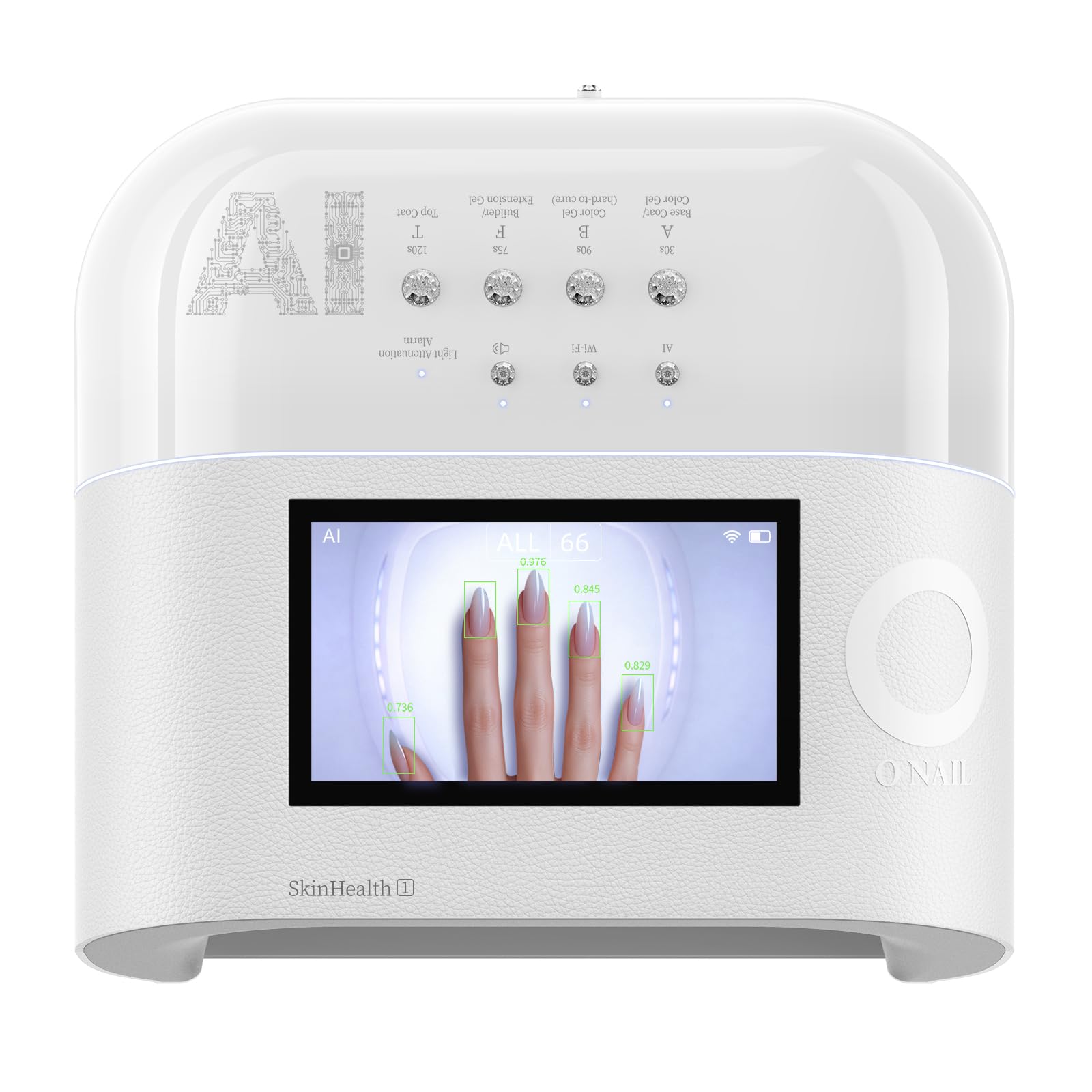 Amazon.com : AI Health Nail Lamp-O NAIL AI Precision Scan,Reduce