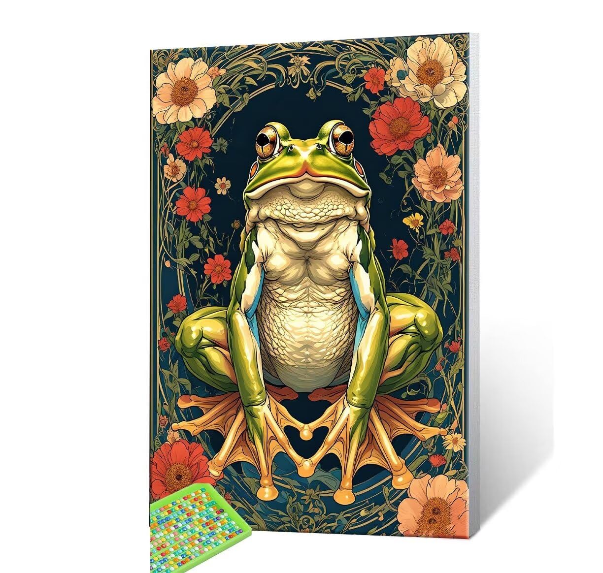 DIY Malarstwo diamentowe 5D, zestawy diamentowych żab dla dorosłych, sztuka z kryształków górskich, płótno, haft, artykuły rzemieślnicze, dla dzieci i dorosłych, idealna dekoracja ścienna do domu,