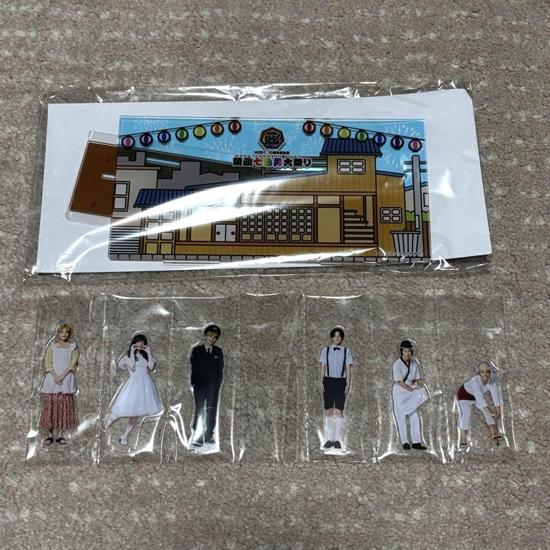 中間ん家アクスタ junpo さん専用 WEST カードケース まあくん 中間ん