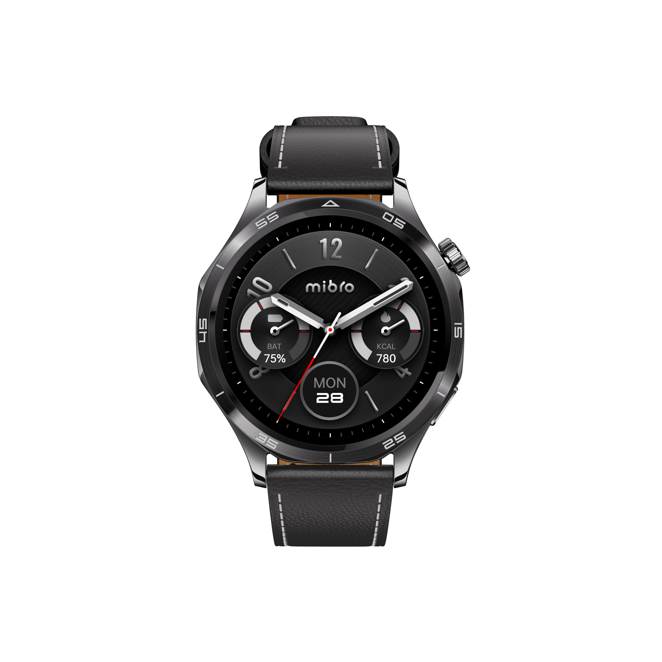 Mibro Watch GT 46mm ビジネス/カジュアル両用 スマートウォッ…