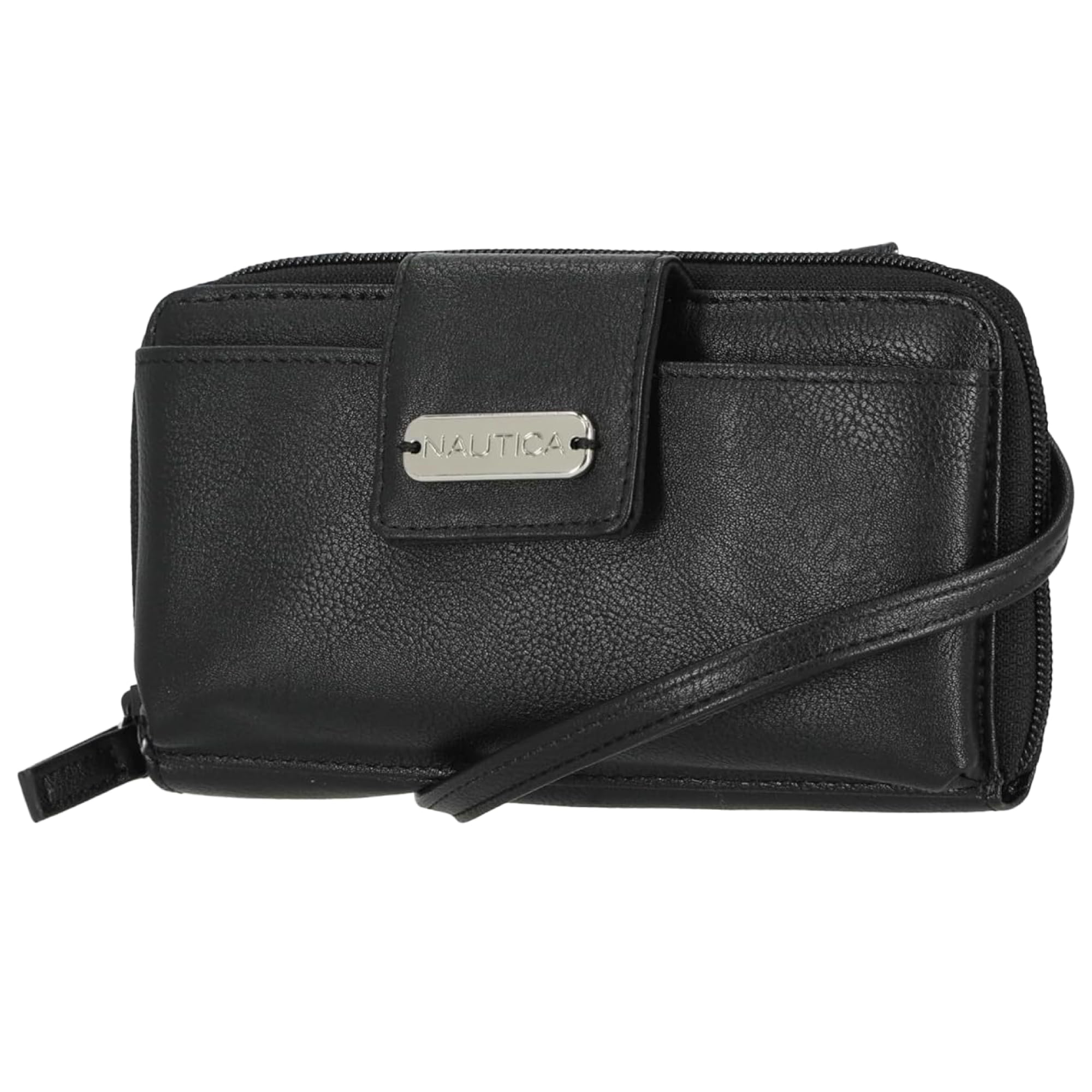 Nautica Harbor Womens Crossbody Purse RFID Blocking Zip Around Clutch Wallet