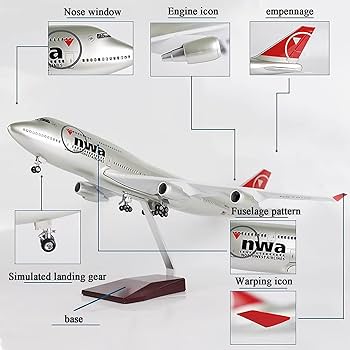 航空機・ヘリコプター NORTHWEST AIRLINES B747-2J9F 1/400 航空機・ヘリコプター NORTHWEST AIRLINES B747-2J9F 1/400 Northwest
