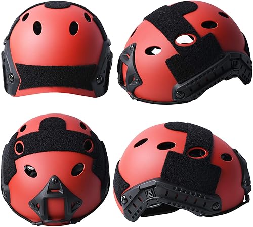 Miniatura 2 de Casco Airsoft y máscara táctica Bump casco Fast PJ Tape para hombres Multicam Sports