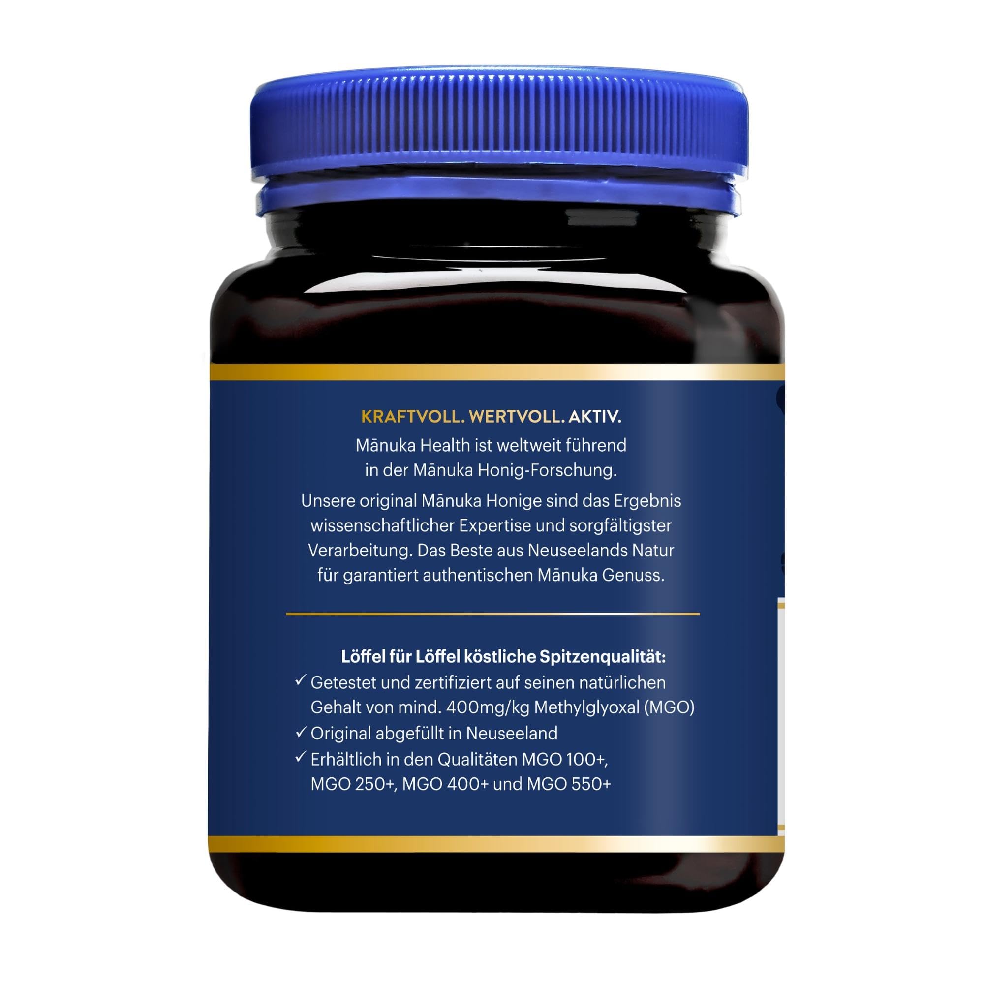 Aktiver Manuka Honig MGO 400+ 1000g