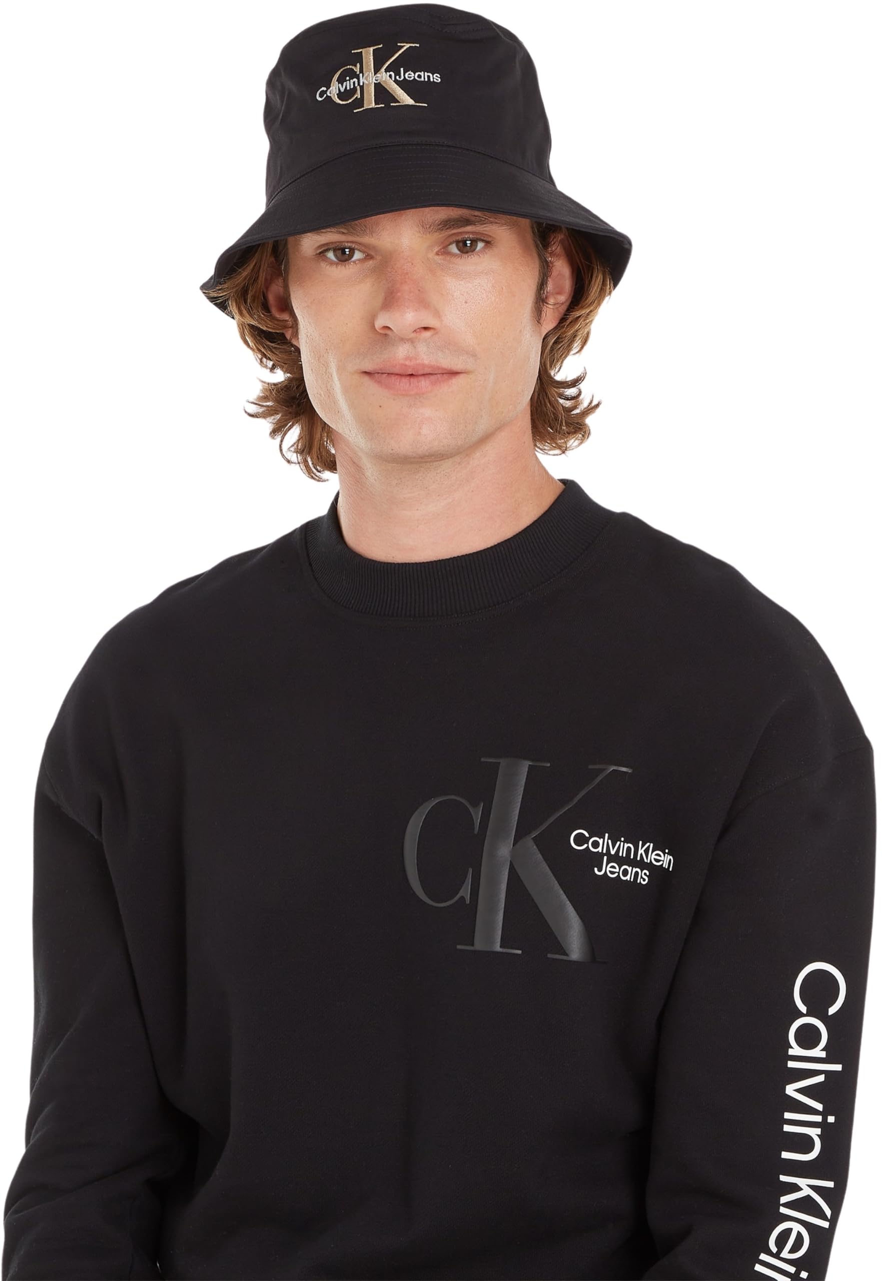 Calvin Klein Sombrero de Pescador Hombre Monogram Bucket Hat