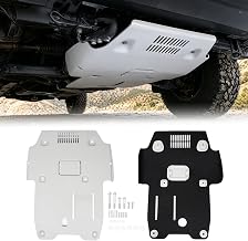 8mm Front Skid Plate Fits for 2016-2023 Toyota Tacoma Aluminum | Off-Road PRO Sport SR5, Replacement for PTR60-35190 PTR60-35160, with Sound Insulation Cotton, Under Protection Plate