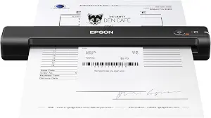 Epson WorkForce ES-55R Mobile Receipt and Document Scanner