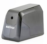 Bostitch Office Battery Pencil Sharpener, 4X Longer Cutter Life, Tip Saver Technology, Black (BPS4-BLK) – view 1