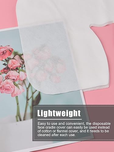 Miniatura 11 de Kalolary 200 fundas desechables para cuna, ultra suaves, antiadherentes, planas, fundas blancas para reposacabezas para mesas de masaje, sillas