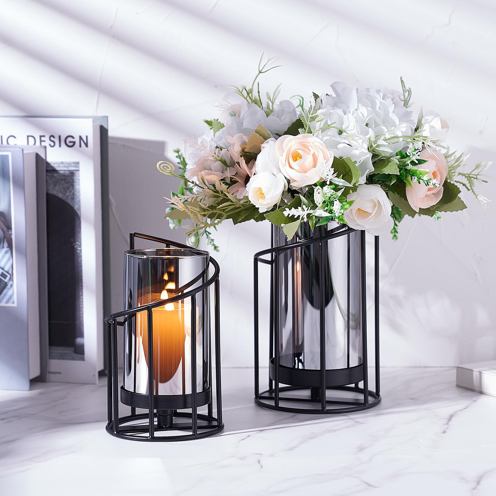 Portacandele Decorativi Per Matrimoni E Feste Set Di 6 Portacandele