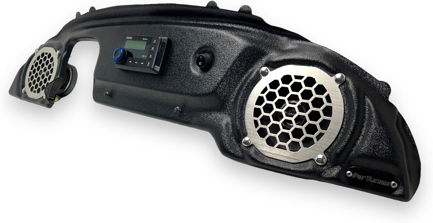 Loaded ClubCar Audio Dash