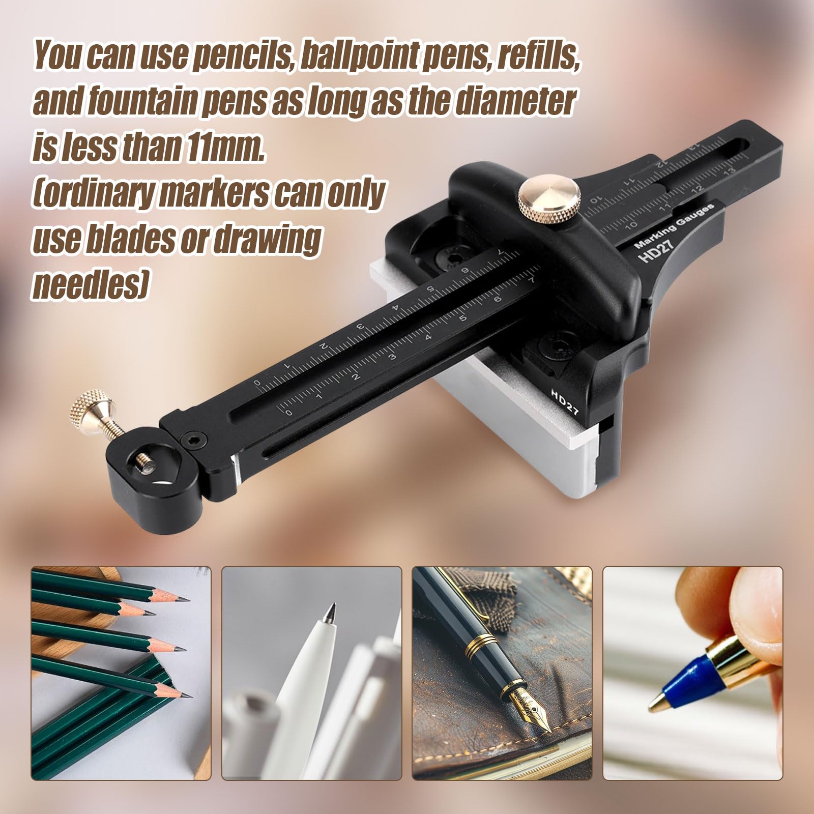 Regla en T para carpintería, carpinteros, trazador de aleación de aluminio, herramientas de calibre para carpintería, dibujo, herramientas de trazado de contorno, trazadores de carpintería