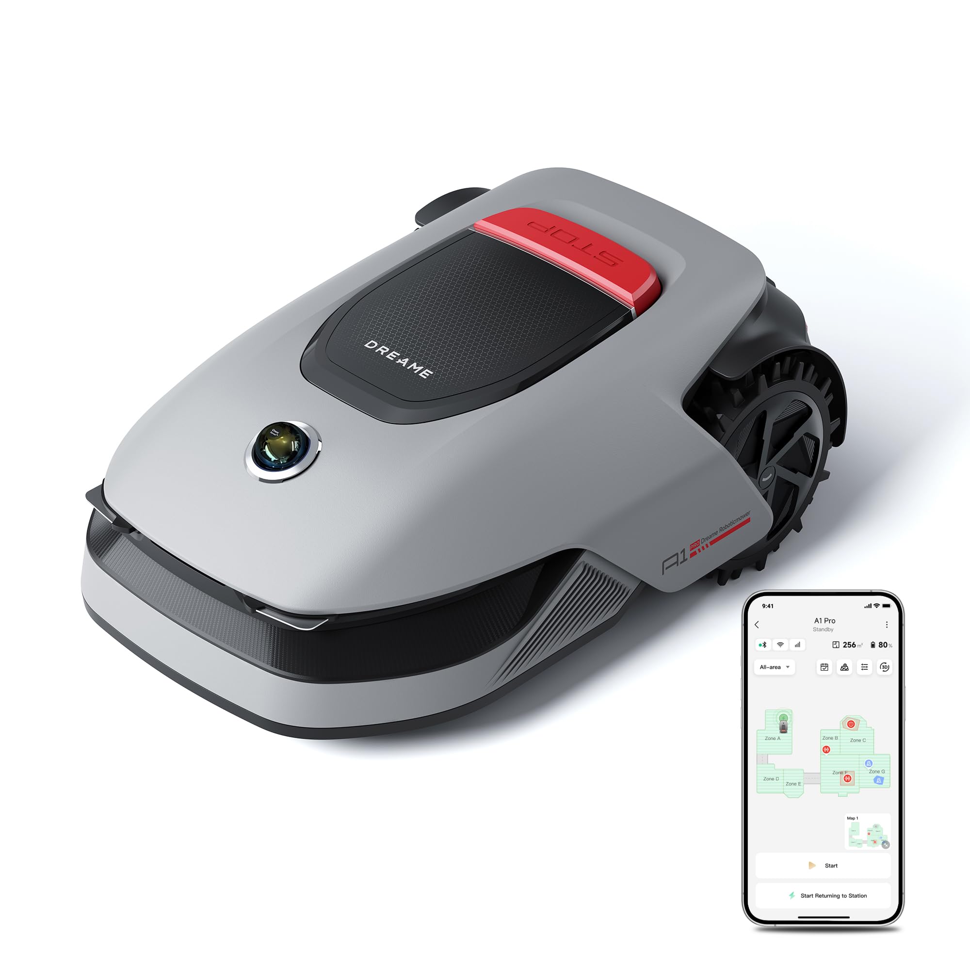 dreame A1 Pro Mähroboter – kabellose Begrenzung, 3D-LiDAR, App-Steuerung