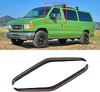 Vista 68 de Visera de ventana para Jeep Cherokee 1984-2001 (Excluye Modelo Limited), Protectores Guards Shields de lluvia de canal exterior, Deflector