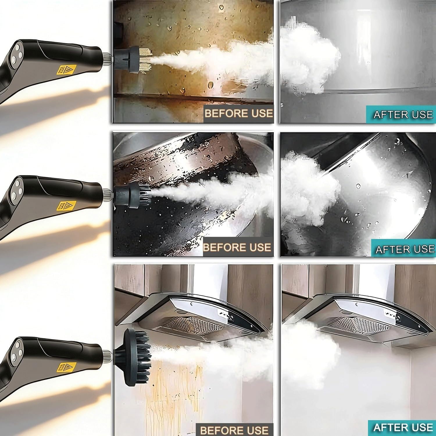 Amazon.com - 2500W Handheld High-Temperature Pressurized Steam