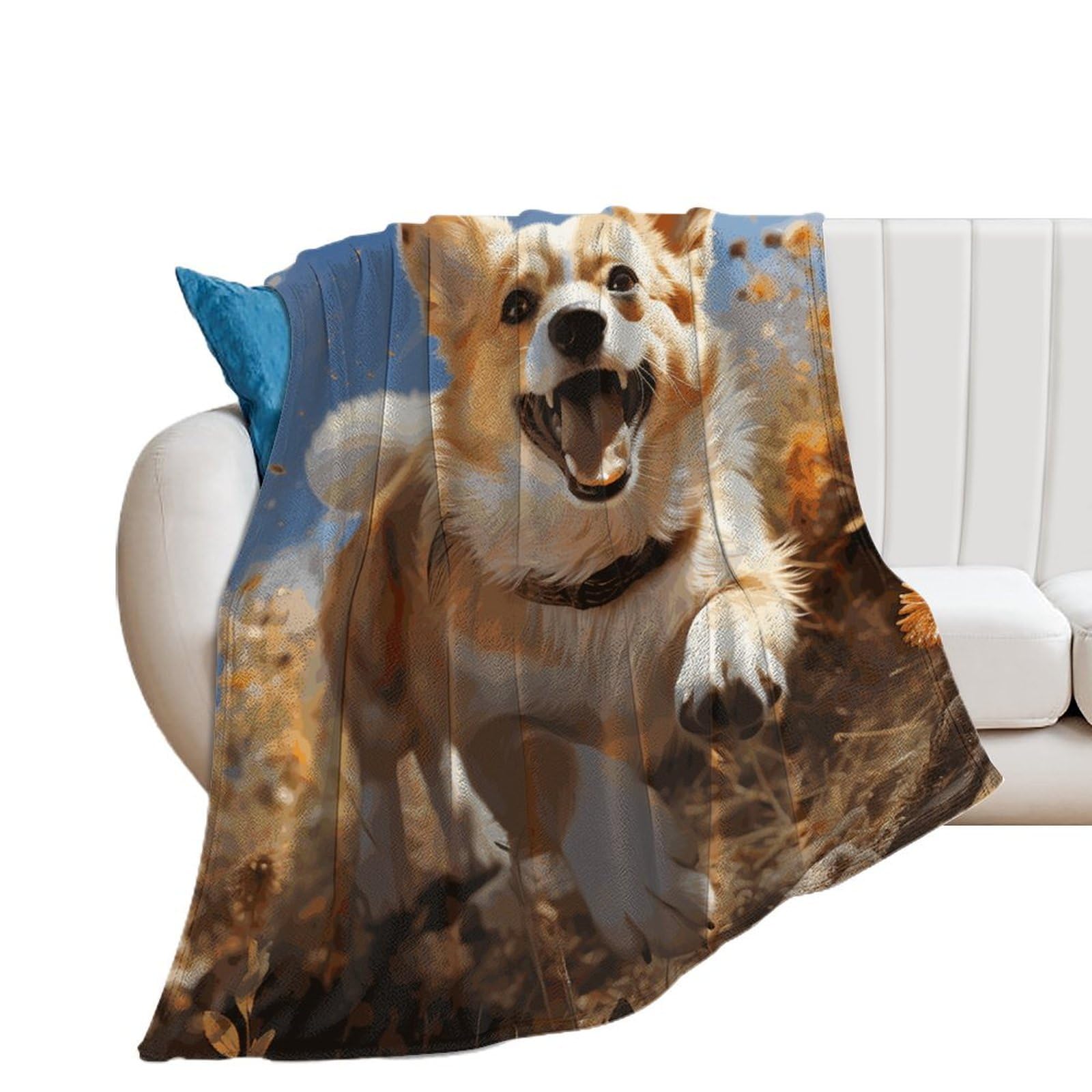 Couverture flanelle légère voyage plaid canapé confortable et chaud