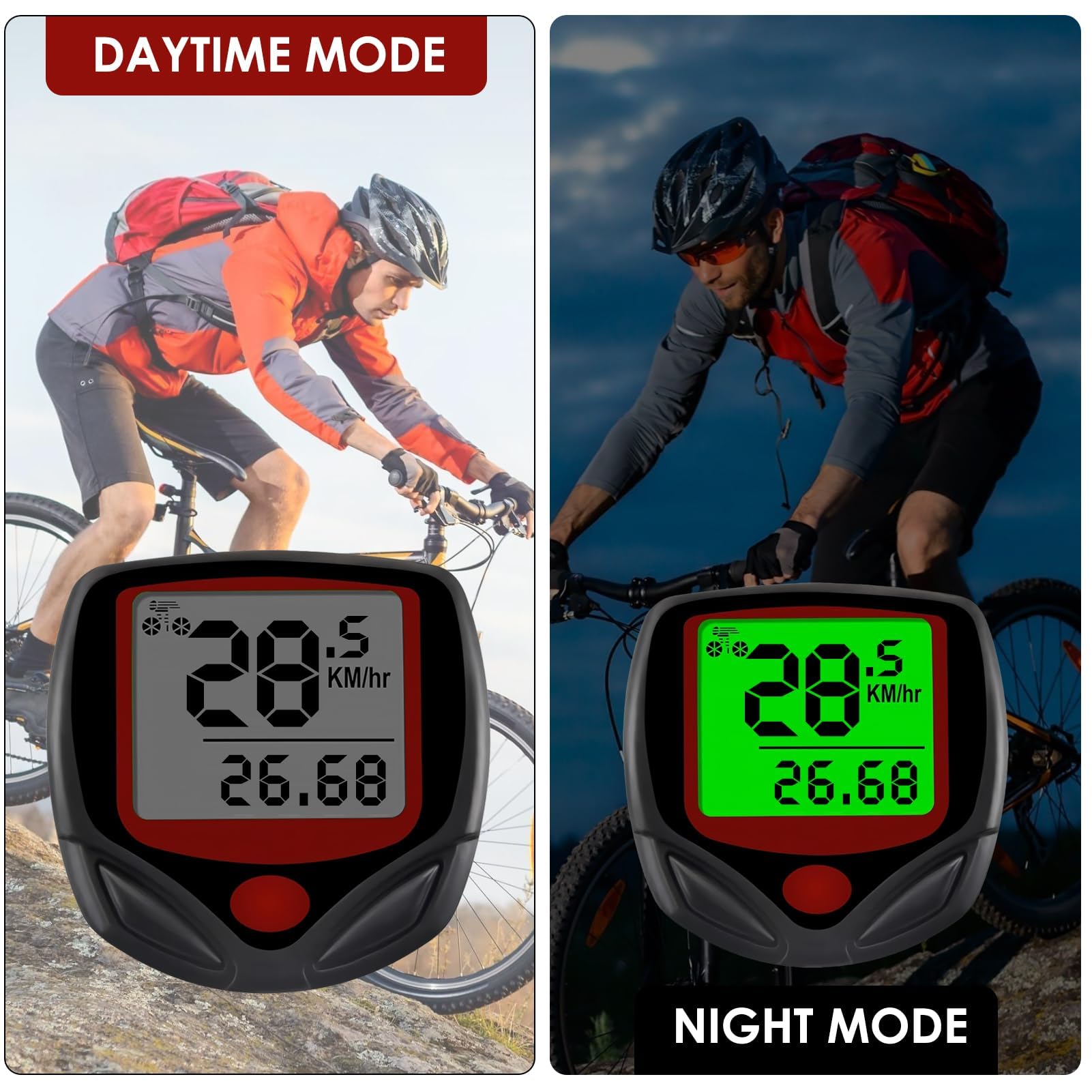 Compteur LCD KT-LCD3 Pour Vélo – Vitesse, Odomètre, Chrono, étanche