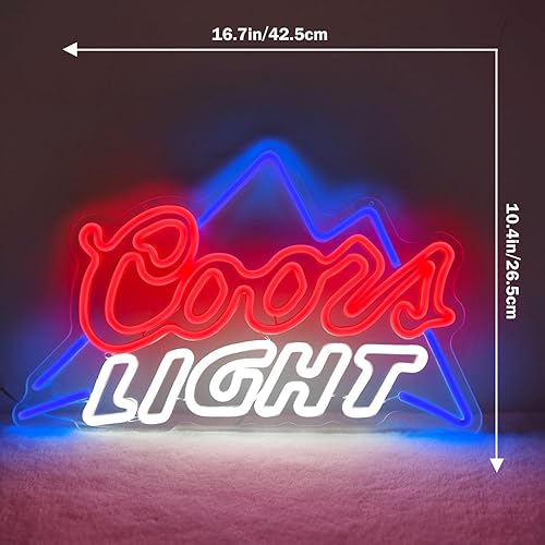 Miniatura 9 de Letrero de neón de cerveza, luces de neón de cerveza, letreros LED para pared, para hombre, cueva, pub, hogar, fiesta, dormitorio, barra de neón,