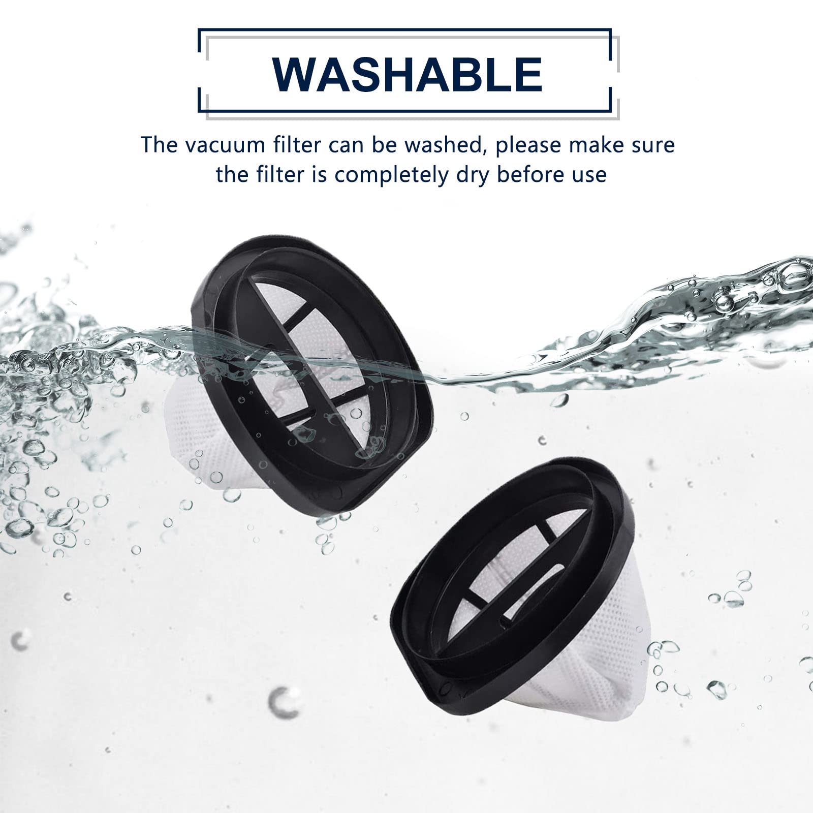 Bissell 3-in-1 Stick Vac Dirt Container Filter 203-7423 – Pack Of 3 - Foto 12