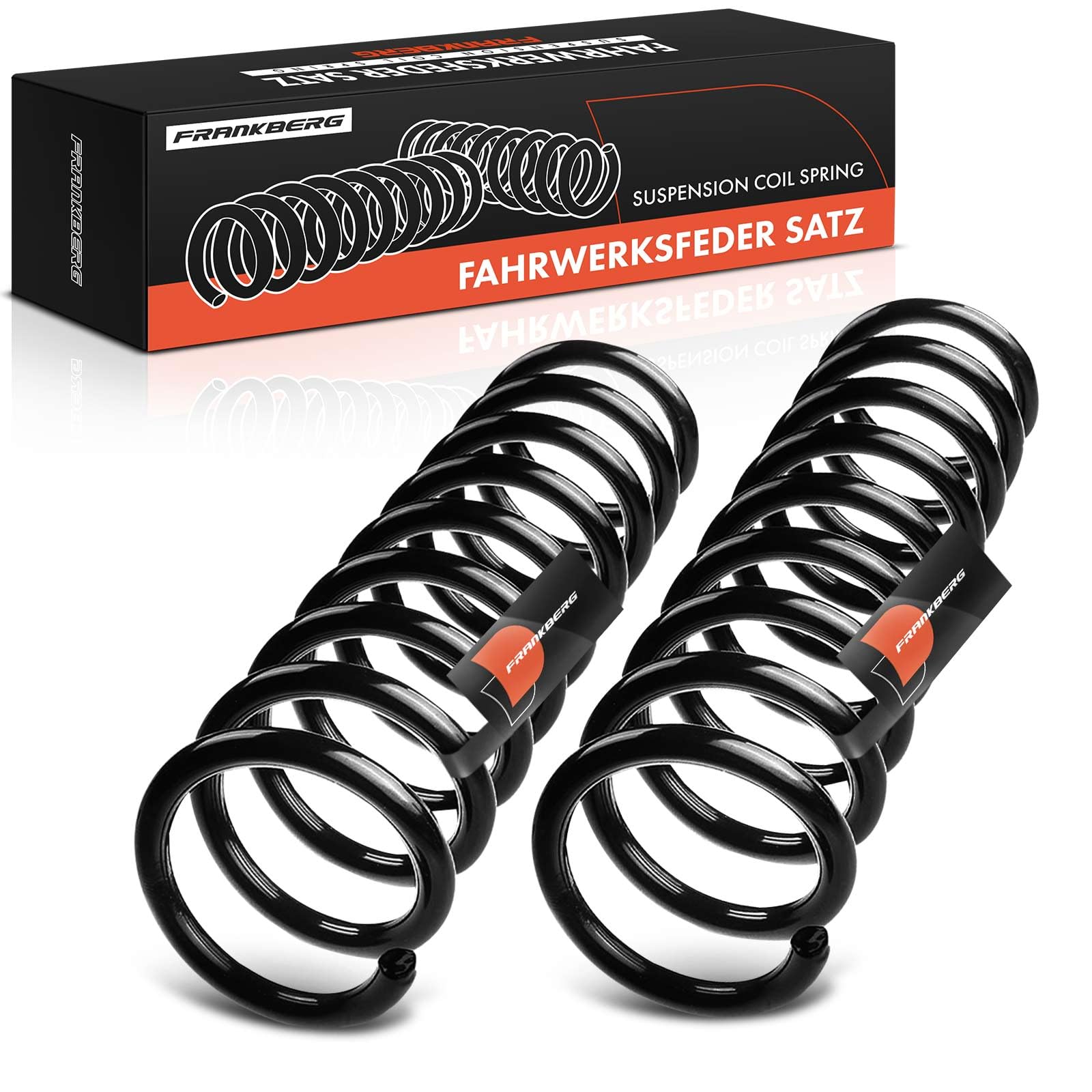 Frankberg 2 ressorts de suspension pour essieu arrière 1502449 | Compatible avec: K.u.g.a I