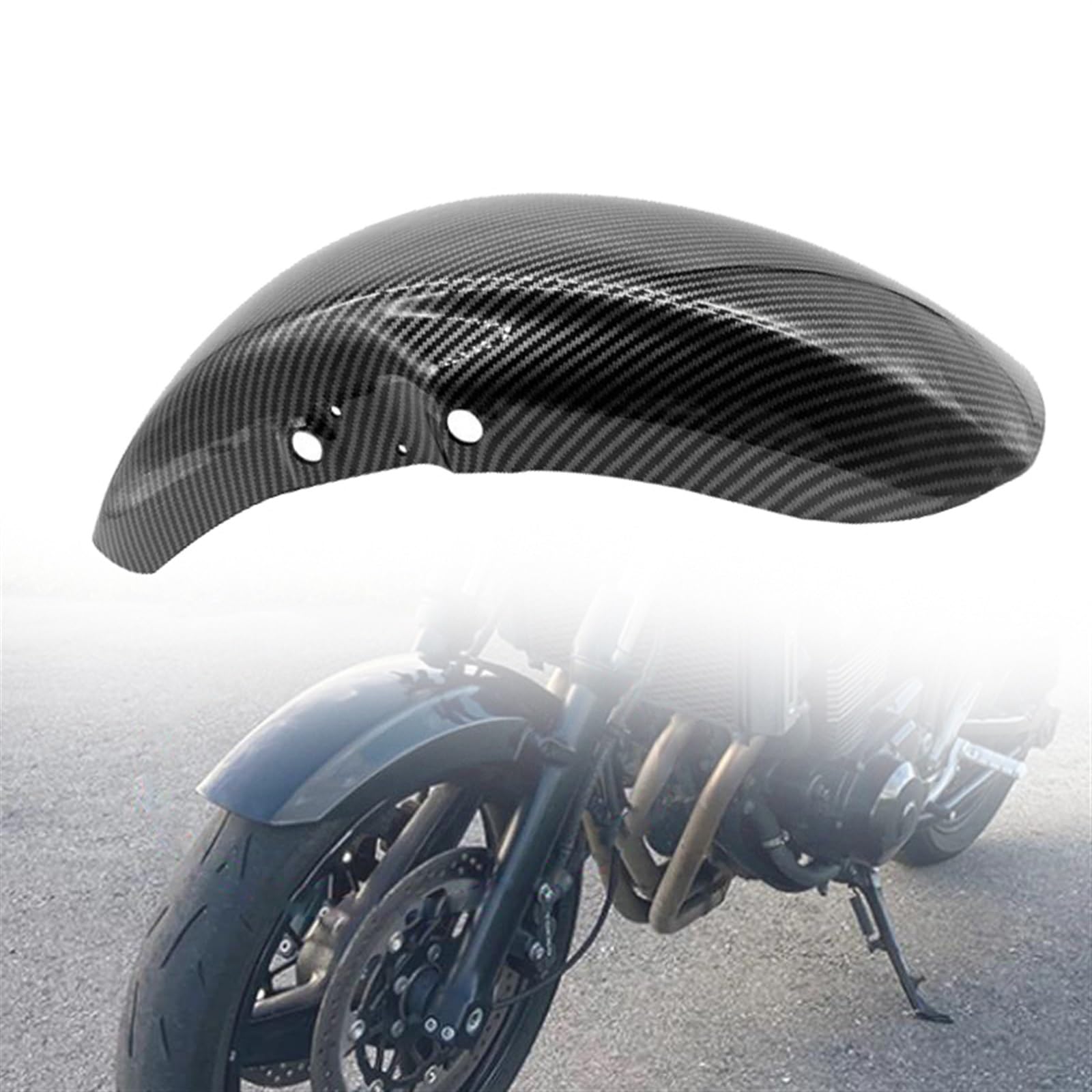 Moto Parafango Anteriore Splash Guard Copertura Della Protezione Posteriore Per KAWASAKI ZRX400 ZRX 400 1994-2008 2002 2003 2004 2005 2006 2007