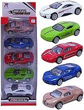 Elegance Metal Car Set of 5 Mini die cast Toys for Kids Above 2 3 4 5 6 7 Years Boys