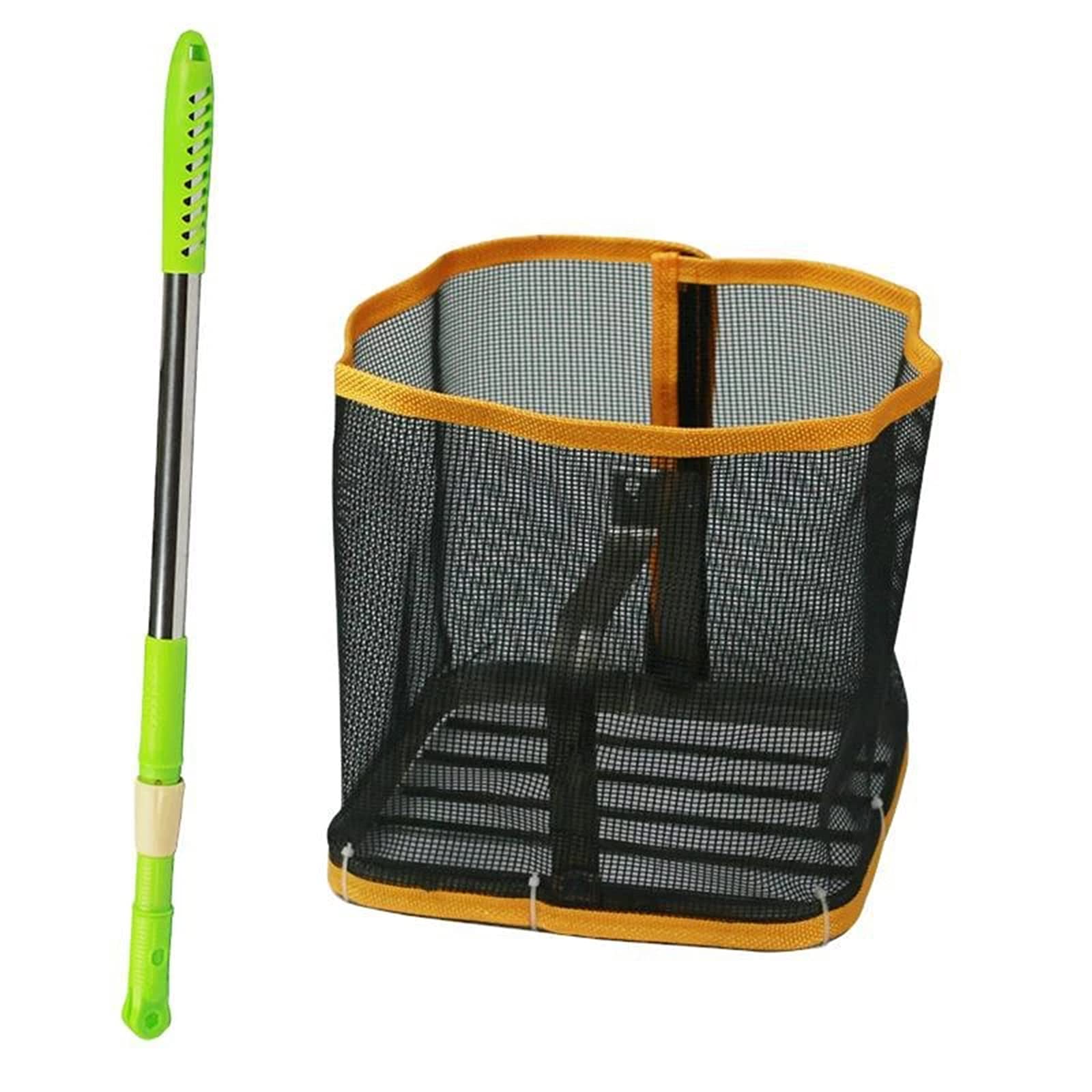 Raccoglitore di Palline da pingpong, Raccoglitore di Palline da Ping Pong Portatile, con Asta Retrattile e Impugnatura Antiscivolo, Raccoglitore di Palline da Esterno per Raccogliere e conservare pa