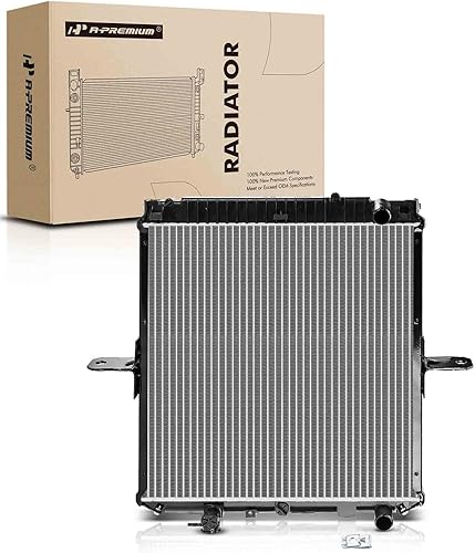 A-Premium Radiador refrigerante de motor con enfriador de aceite de transmisión compatible con GMC W3500 Forward 2004-2008 W4500 Forward W5500