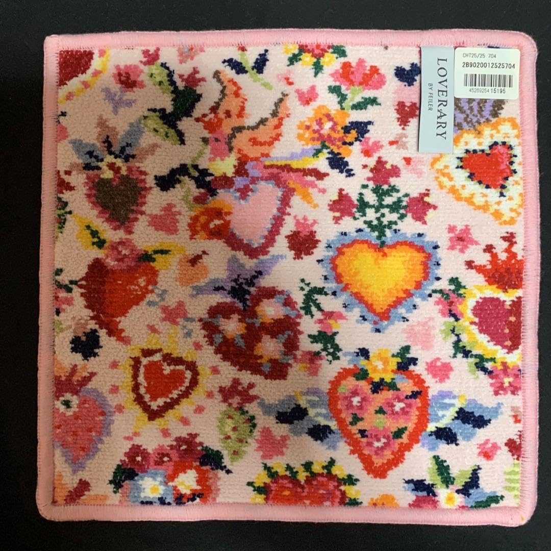 Amazon.co.jp: フェイラーハンカチ LOVERARY シール付き