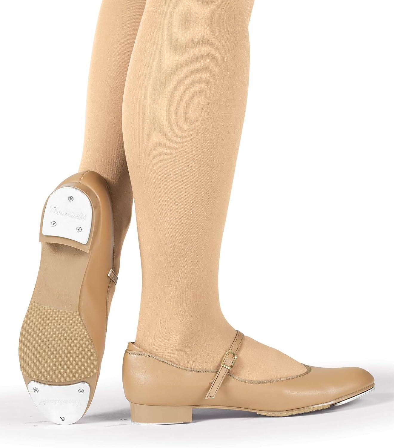 Theatricals Girls Slide Buckle Tap Shoes