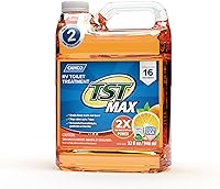 Vista 11 de Camco TST MAX - Tratamiento de inodoro RV – Sin formaldehído – Descompone residuos y tejidos – Seguro para tanque séptico – Trata tanques