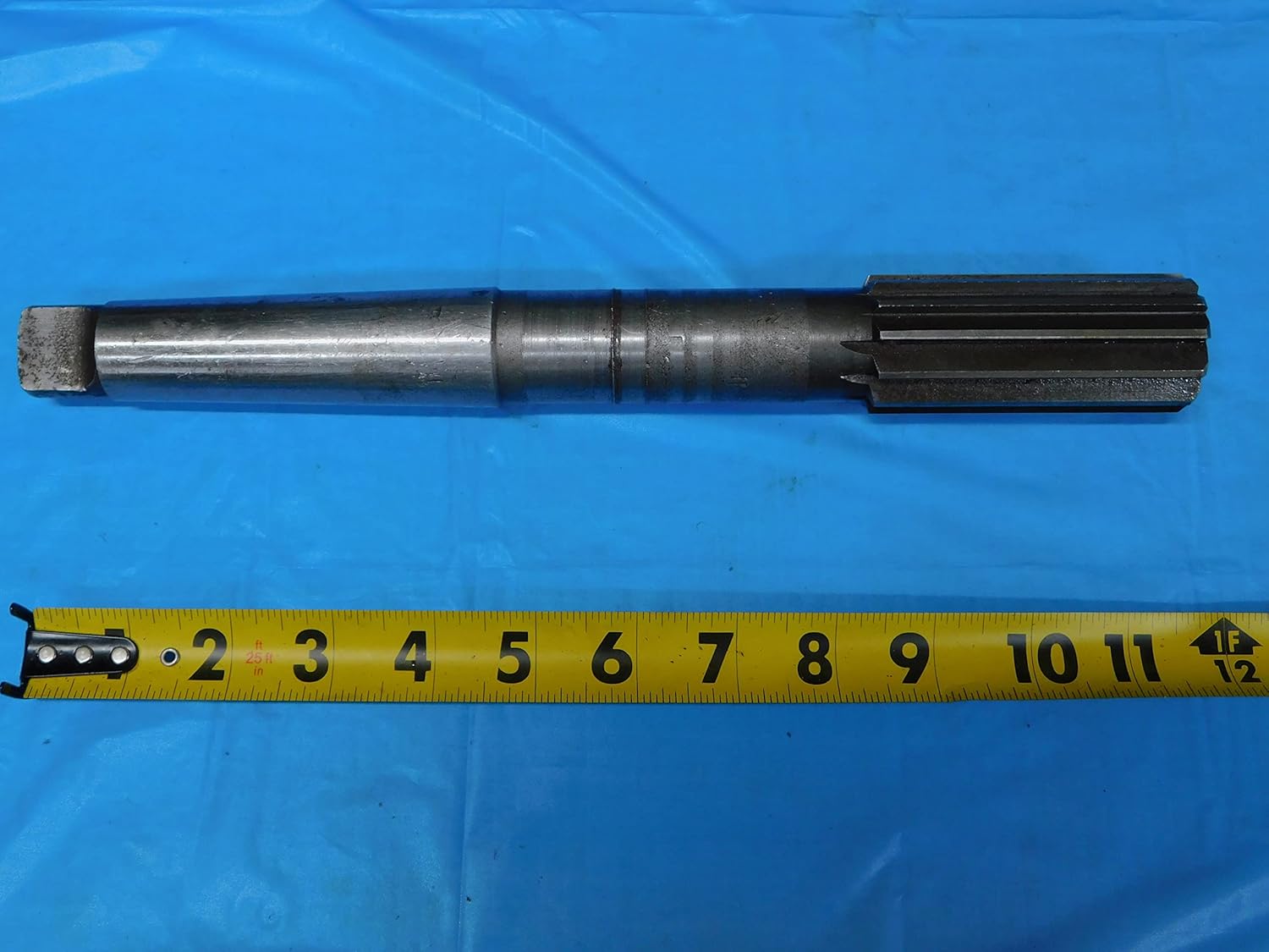 1.4335 O.D. HSS Chucking Reamer Morse Taper #4 Shank 12 Flute MT4 12" OAL - JP1243AN2