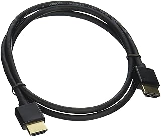 QVS HDT-3F Shielded Video/Audio/Network Cable, HDMI, Black