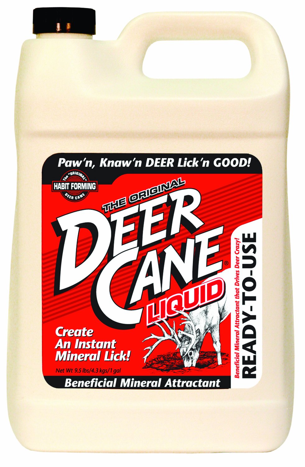 Evolved Habitats Deer Cane Attractant, Liquid, 1-Gal.