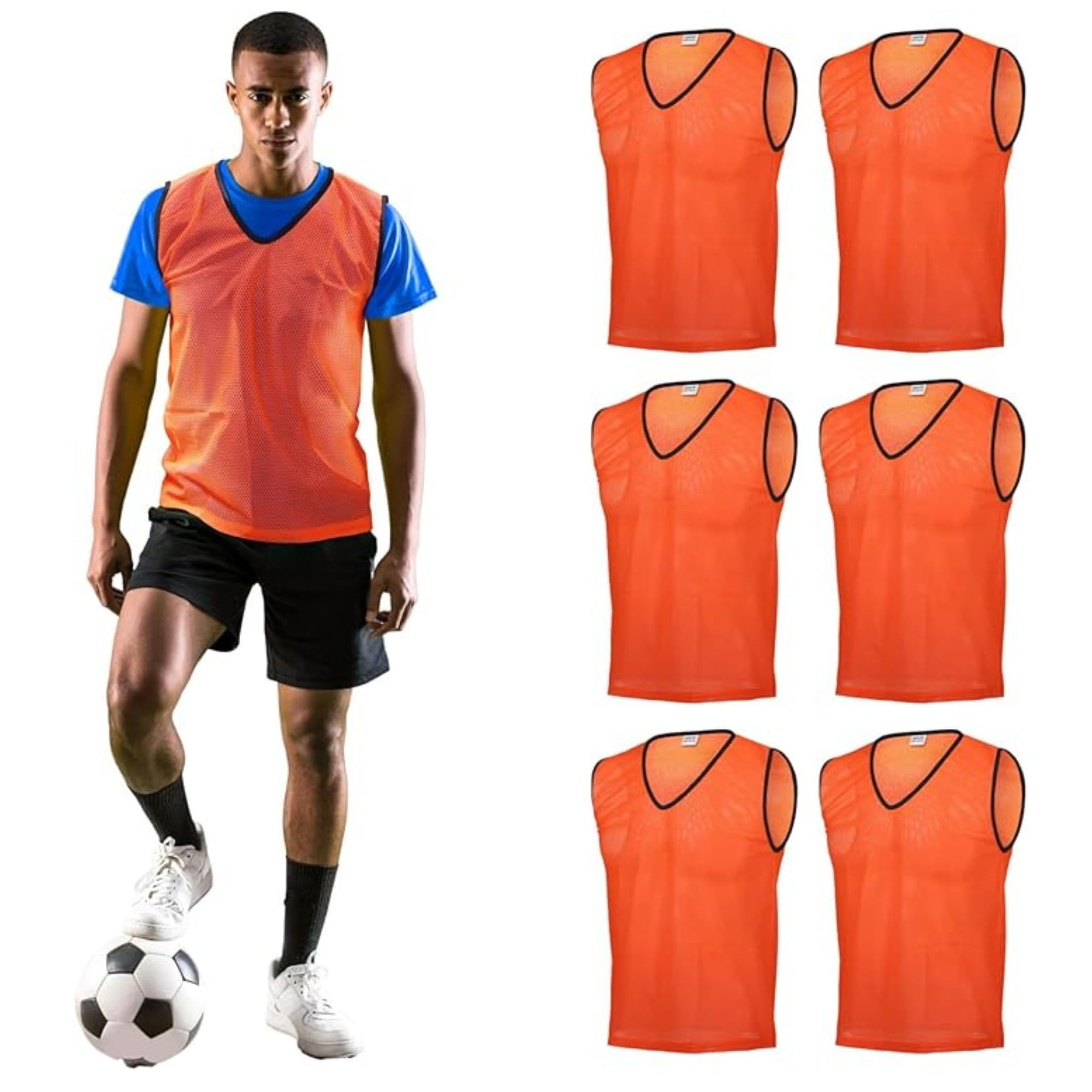 GSi Mesh Training Pinnies for Soccer Basketball and Team Sports