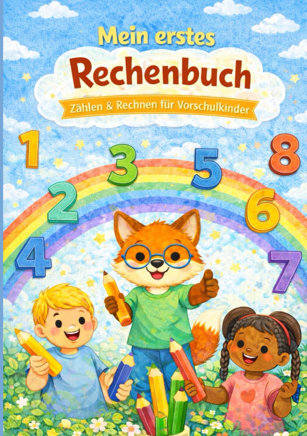 Mein erstes Rechenbuch: Zählen und Rechnen für Vorschulkinder