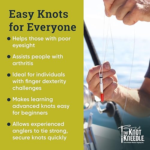 Miniatura 4 de Herramienta para atar nudos de pesca - Manera rápida y fácil de atar nudos y mantener la pesca por más tiempo - Equipo y equipo de pesca -