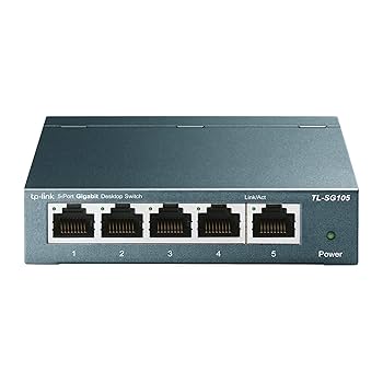 TP-Link TL-SX105 スイッチングハブ 5ポート全10G Amazon | TP-Link 5ポート スイッチングハブ 10/100/1000Mbps