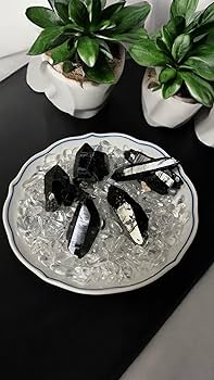 Amazon | 【東海物産】モリオン原石 黒水晶 チベット産 厄払い 魔除け