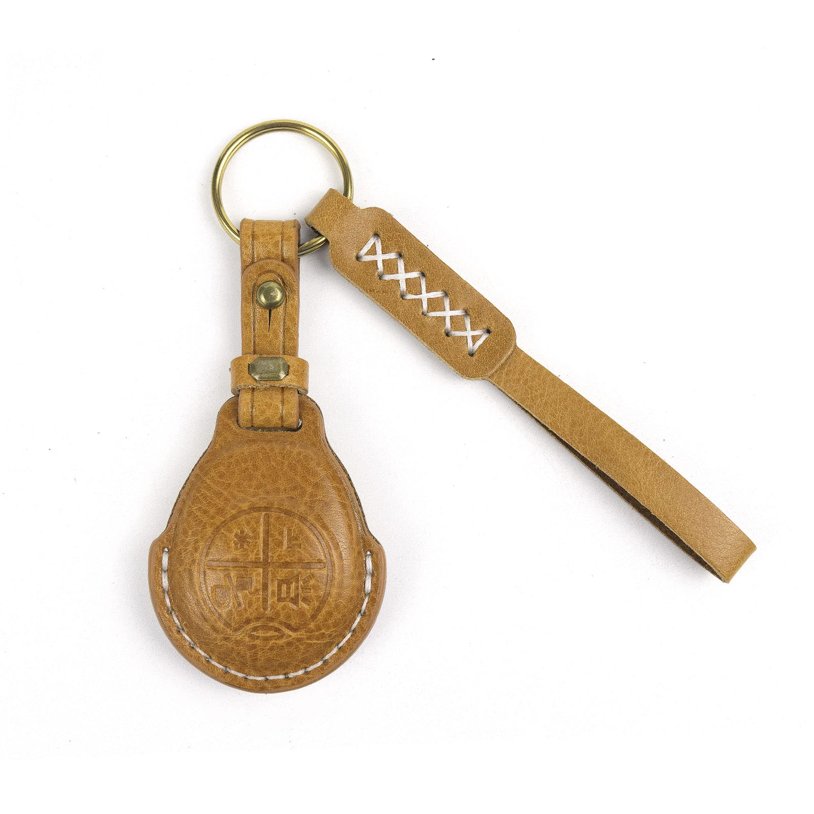 Fullibars Leather Key Case Compatible with Vespa 150 300 Piaggio Liberty 125 150 300 Medley 125 150 300 Key for Remote Control, Key Fob for GTS300 GTV300 Fashionable Accessories