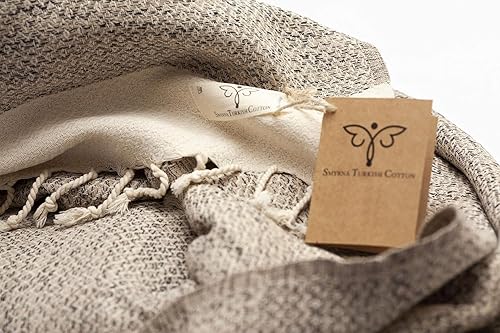 Miniatura 20 de SMYRNA TURKISH COTTON - Camino de mesa turco original de la serie vintage 100% algodón, 15 x 48 pulgadas Camino de mesa vintage de granja