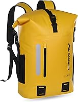 Vista 1 de MARCHWAY Mochila impermeable con parte superior enrollable, bolsa seca flotante de 20L/30L/45L con base rectangular ergonómica, espalda acolchada